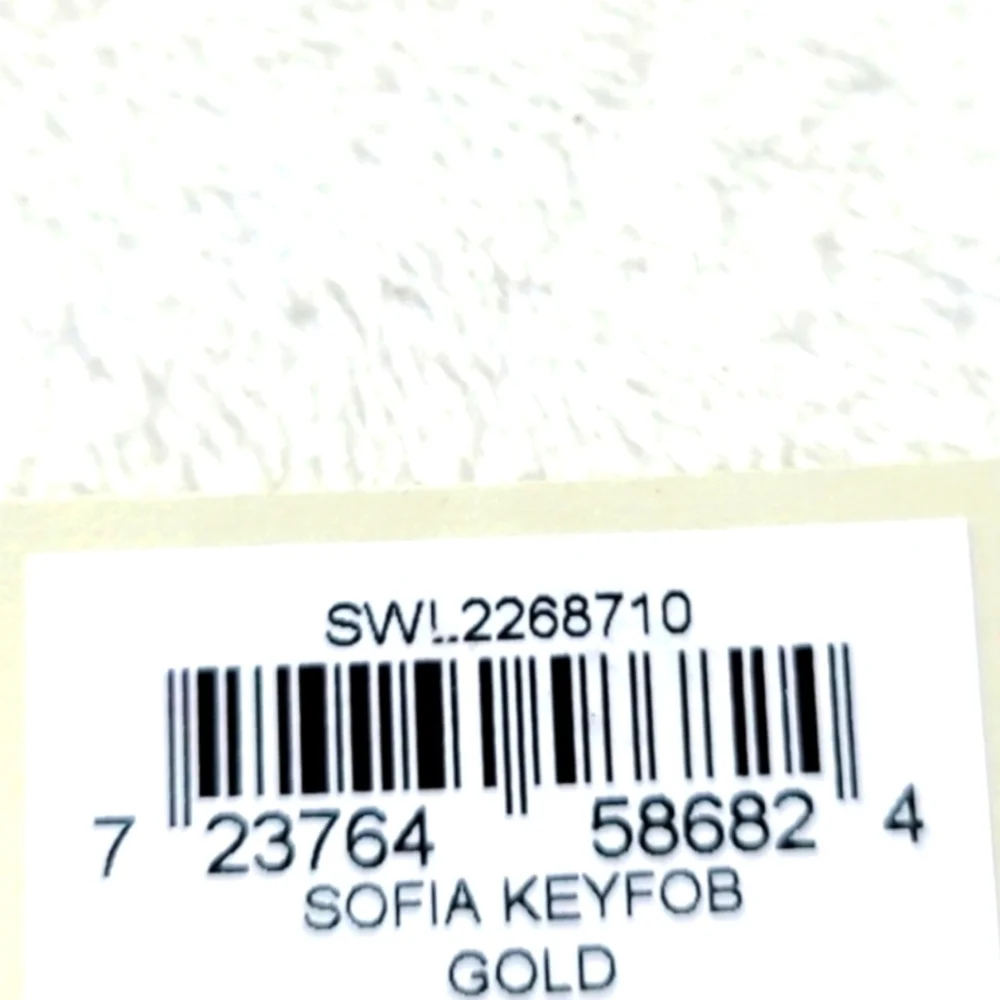 Fossil Sofia Key Gold Fob